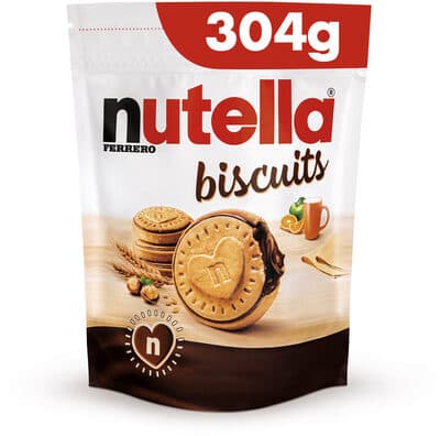 Biscuits croquants au coeur onctueux de Nutella®